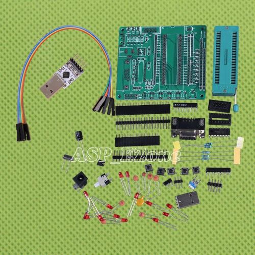 Diy kit c51/avr mcu development board suite professional cp2102 driver for sale