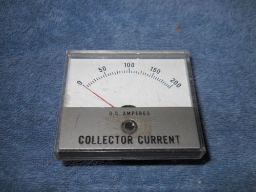 Jewell Analog Panel Mount Shunt Meter- 50mV F.S. Input, 0-200 Amp DC Display