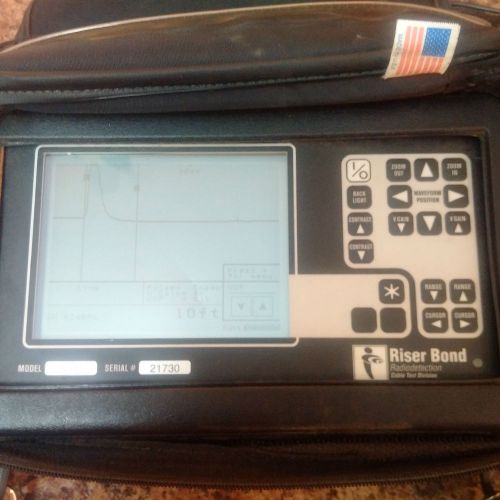 Riser bond 3200 metallic time domain reflectometer tdr cable fault locator catv for sale