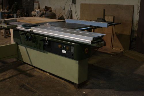 Sliding bed saw