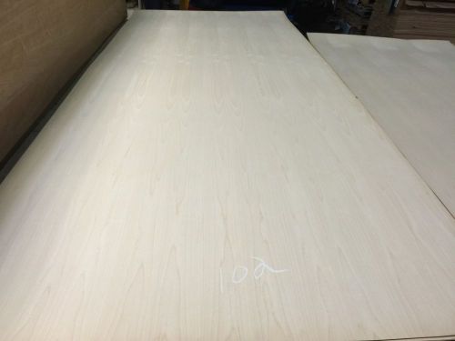 Wood Veneer Maple 48x120 1pc total 10Mil Paper Backed &#034;EXOTIC&#034;WCW 102