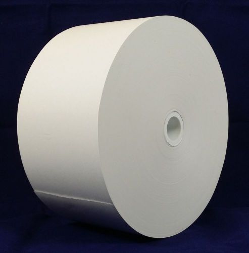 3-1/8&#034; x 870&#039;  thermal atm receipt roll paper bpa free usa - 4 rolls for sale