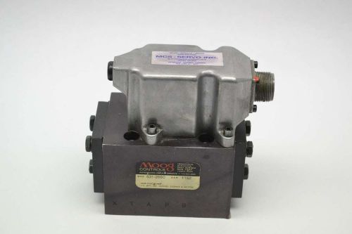 MOOG 631-266C FLOW CONTROL PROPORTIONAL SERVO HYDRAULIC VALVE B405787