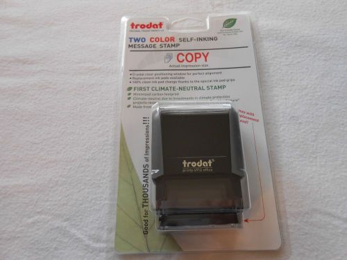 Trodat &#034;COPY&#034;  stock rubber stamp 7/8&#034; x 1-7/8&#034;