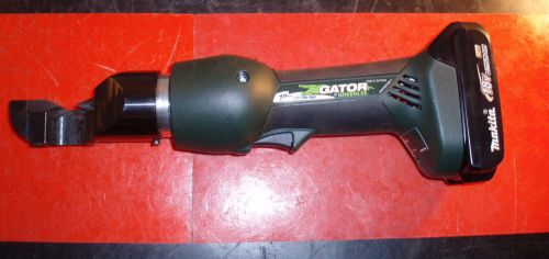 GREENLEE GATOR ETS12L, Single Use Lock &amp; Bolt Cutter, 18V Battery Powered, /HV3/