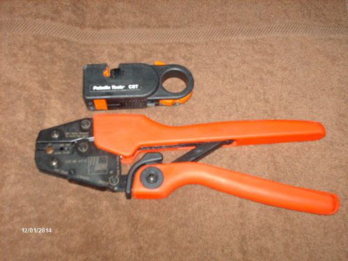 3-BLADES Metal STRIPPER + CRIMPER Tool LMR-400,RG-213,214,8,11 RF Coaxial Cable