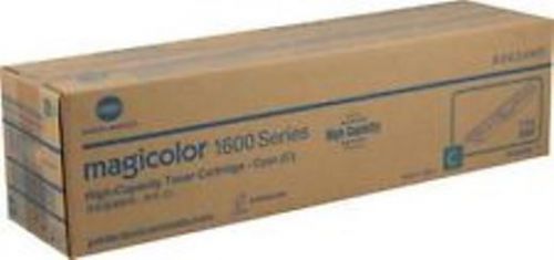 CKonica Minolta 1600 Cyan Toner Cartridge High Yield NEW