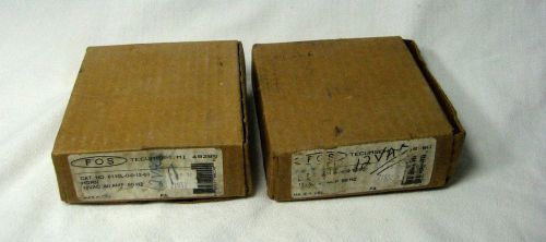 Lot of 2 FOS 6110L 6110L-0-0-12-60 Horn 12VAC .8A 60Hz 328M E4300