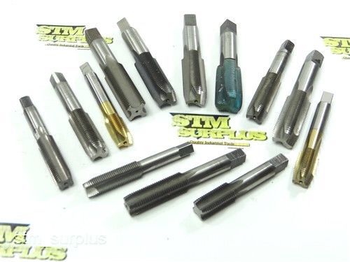 LOT OF 13 HSS SPIRALOCK TAPS 9/16&#034; -18 SPL TO 3/4&#034; -16 SPL