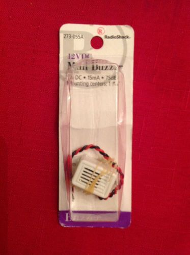 12VDC Mini Buzzer #273-055A By RadioShack