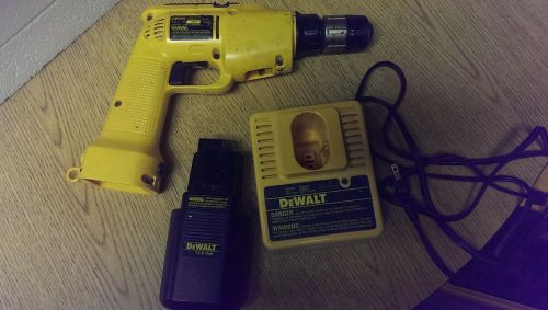 Dewalt dw945 cordless drill/driver keyless chuck, works! Look!