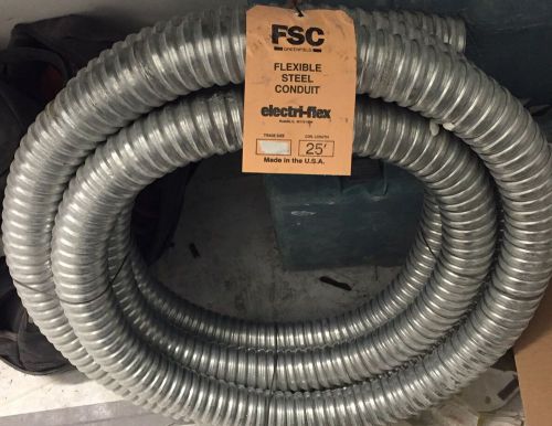 Reduced Wall Flexible Steel Conduit 2&#034; 25ft