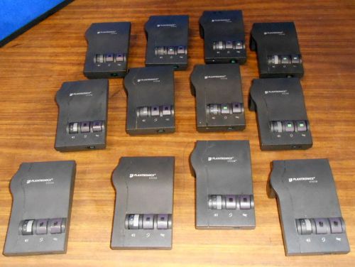 Lot of 12  Plantronics Vista M12 Base Units