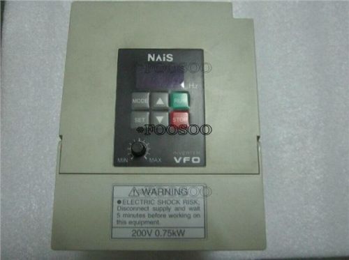 Used Panasonic Inverter BFV00072GK 0.75KW 220V Tested