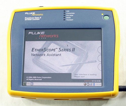 Fluke EtherScope Series II Network Assistant w/ Visifault Locator