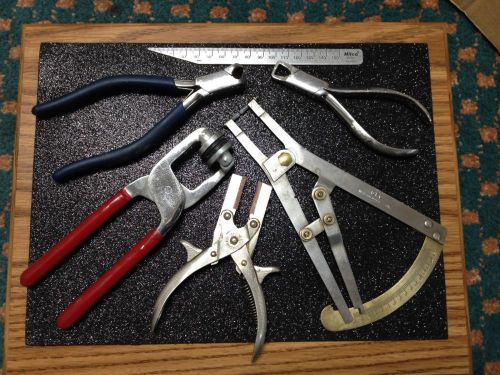 Opticians Calipers, Pliers, PD ruler 8