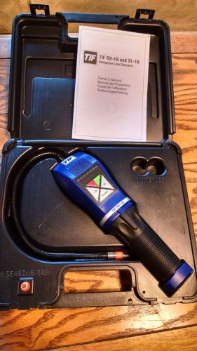 TIF RX-1A Refrigerant Leak Detector w/ Extra Tip &amp; New Batteries