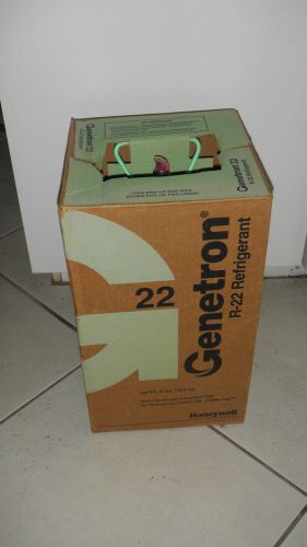 NEW HONEYWELL GENETRON R22 FREON 30 LB JUG SEALED VALVE