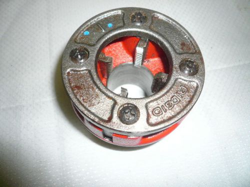 RIDGID 1&#034; DIE HEAD 36900 00-R PIPE THREADER