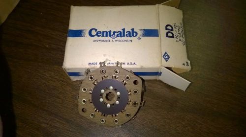 Centralab DD  -  3 pol 3 pos Shorting &#034;DD&#034; Phenolic