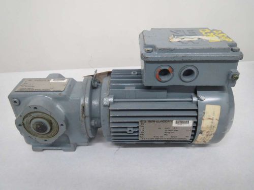 SEW EURODRIVE SA37T 13.39:1 1/2HP 230/460V-AC 82RPM 3PH GEAR MOTOR B367740