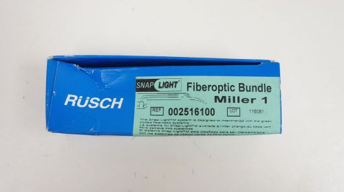 Rusch 002516100 snap light fiberoptic bundle miller 1 for sale