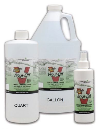 CRYSTALTEK REFLECTIVE VINYL-OFF QUART REMOVE VINYL SAFELY SIGNAGE GRAPHICS