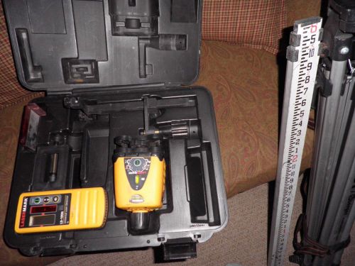 CST/Berger LM30 Laser Level, LD-100N Laser Detector, Stand and Measuring Stick