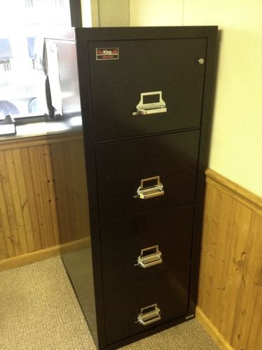 Fire king - 4 drawer, 2 hour rated file cabinet for sale