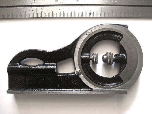 RARE STARRETT NO. 10 INCLINOMETER SQUARE WITH BLADE.