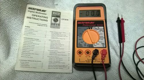 Actron Digital Multimeter - CP7678