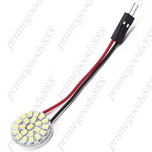 DC 12V 22 SMD 1206 LED Car White Light Lamp Roof Reading Lamp Free Shipping