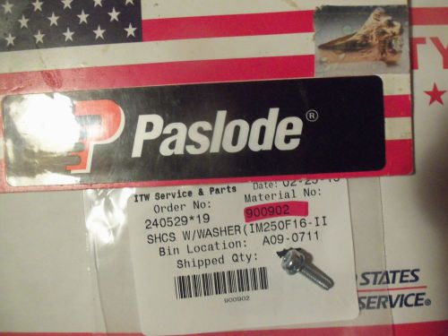 &#034;Genuine&#034; Paslode  Part # 900902 - SHCS W/WASHER(IM250F16-II