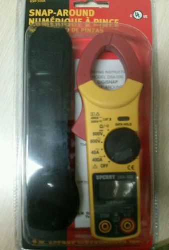 Sperry Instruments DSA500A 5-Function 9-Range 400 amp. Multimeter New