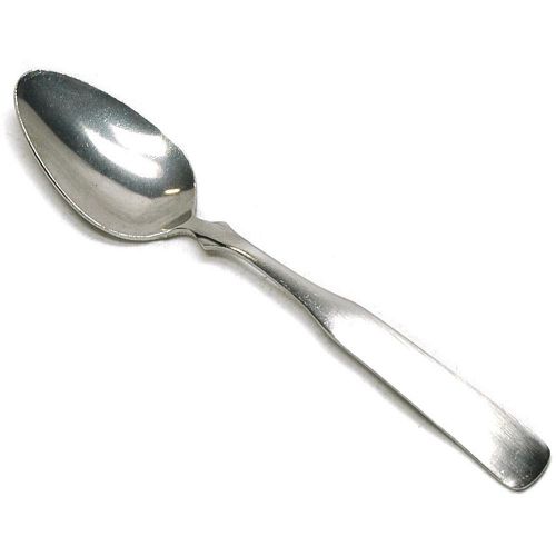 Back Bay Bouillon Spoon 1 Dozen Count Stainless Steel Silverware Flatware