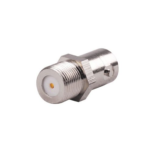 Rf coaxial adapter bnc jack female to f-type jack converter straight rf adapter for sale