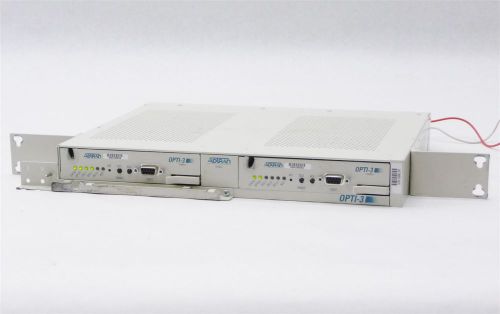 ADTRAN TOTAL ACCESS 1184003L1 MULTIPLEXER +2* OPTI-3 1184002L1 CONTROLLER CARD