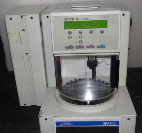 GROTON BIOSYSTEMS CRYSTAL CE SYSTEM GPA100 PROTEIN ANALYZER