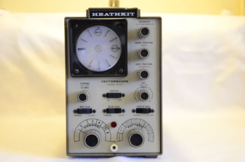 VTG Heathkit Vectorscope 10-101 Television Calibration Color Chrominance