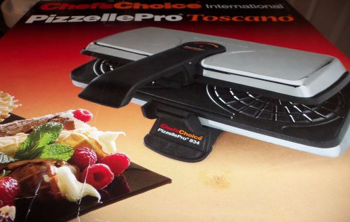 Chef&#039;s choice PizzellePro Express Bake Baker-PIZZELLE PRO EXPRS MAKER