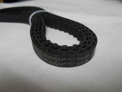 Gates PowerGrip timing belt  225L050 1/2&#034;   LOT OF 2