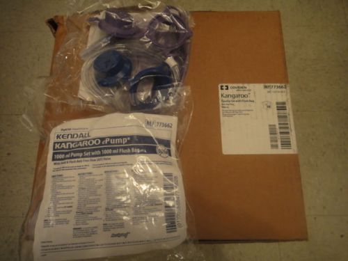 Kangaroo ePump Set With 1000mL Flush Bag (773662) - Qty 29 - BRAND NEW SEALED