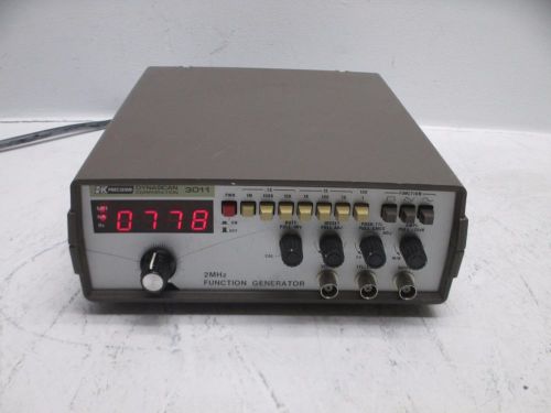 BK Precision Dynascan Digital 2MHz Function Generator Model 3011