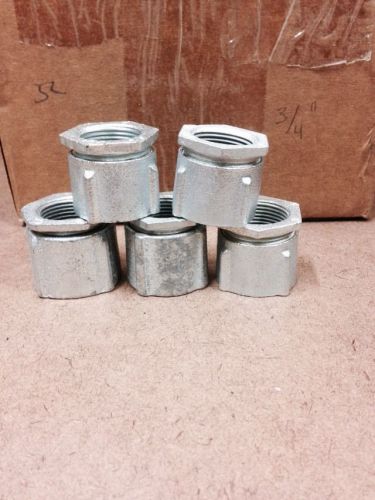 Lot Of 26 3-Piece Erickson Coupling For 3/4 &#034; Inch IMC &amp; Rigid Conduit