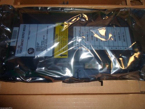 ALLEN-BRADLEY 1771-OX POWER CONTACT OUTPUT MODULE (NEW IN BOX)