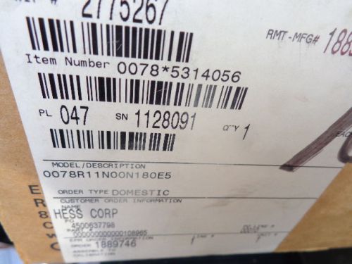 NEW EMERSON/ROSEMOUNT 0078-R11N00N180E5 PLATINUM X-PROOF  TEMPERATURE SENSOR