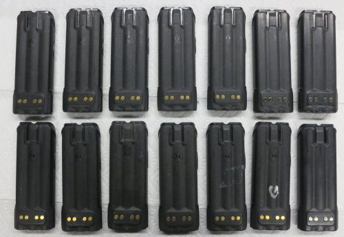 14x used motorola xts3000 xts5000 batteries - 10x rnn4006b, 1x ntn8294b for sale