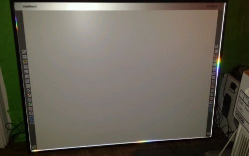 Hitachi starboard fx-Duo-77 whiteboard office school computer projector board