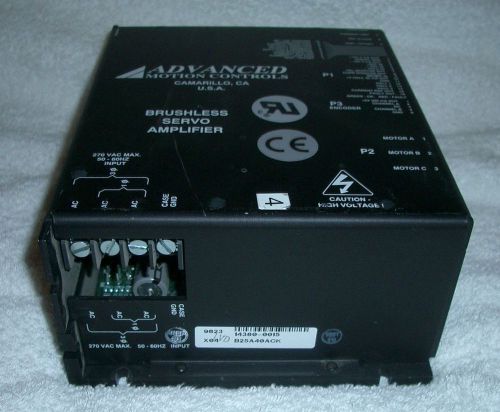 Advanced Motion Controls BMC-12H Brushless Brushed Servo Amplifier B25A40ACK AMC