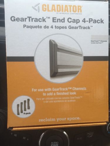 Gladiator GarageWorks GAACGE4PPM Geartrack End Caps, 4-Pack FREE SHIPPING